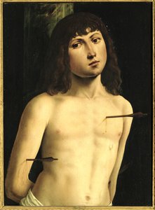 Saint Sebastian by Lorenzo Costa